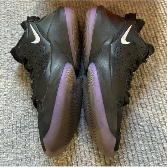 Nike Zoom Freak 2 Youth Size 4Y Boy Black Basketball Running Shoes - Picture 6 of 10